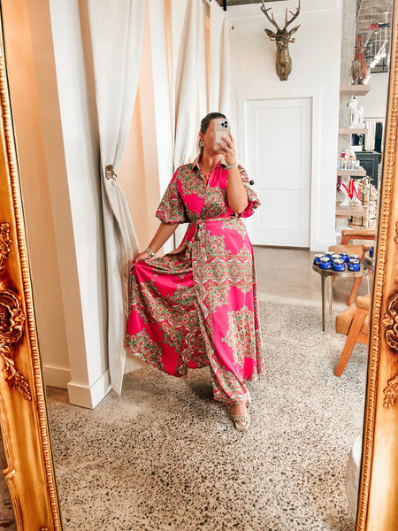 Trying Love Maxi dress