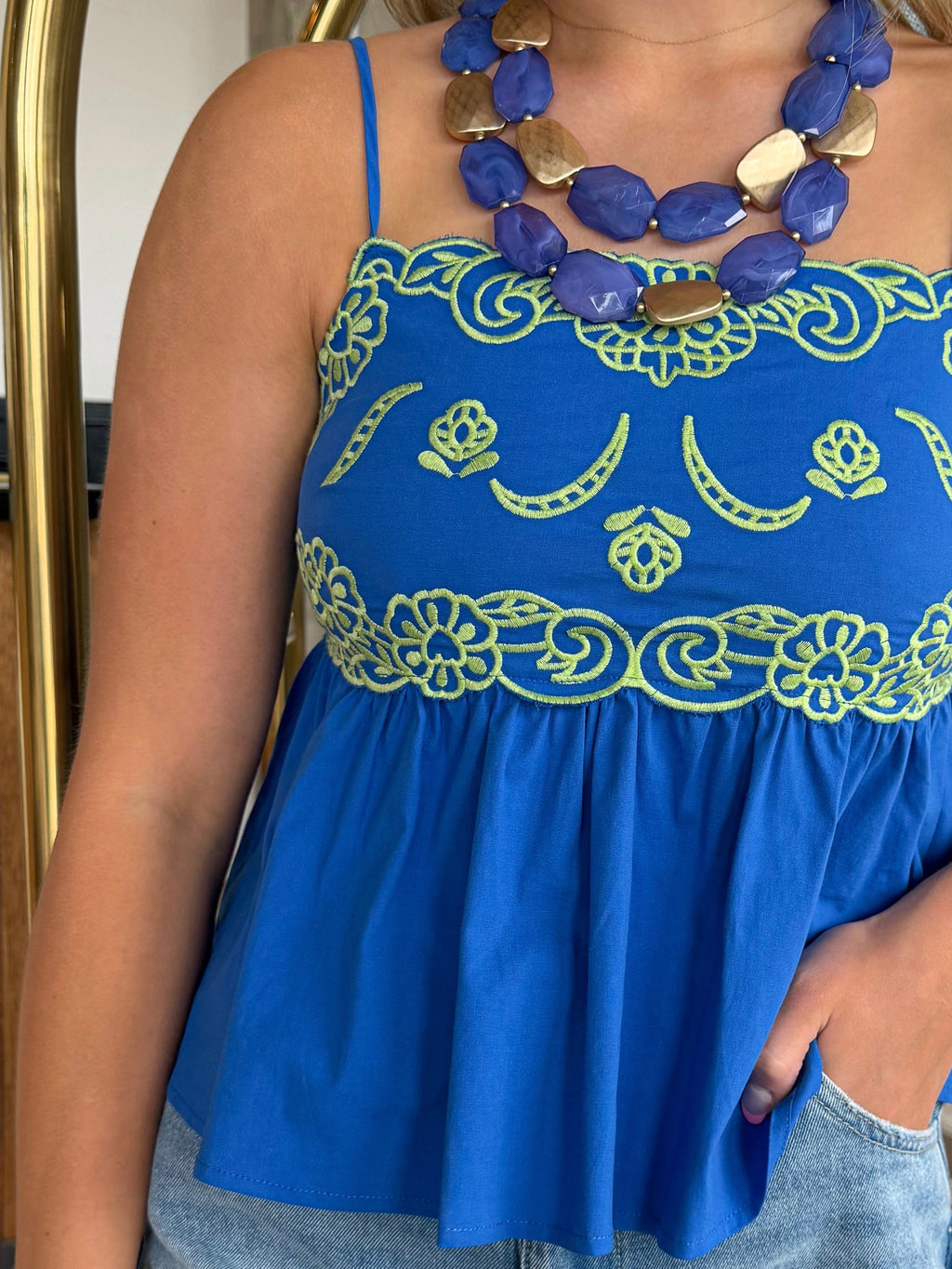 Spring Lilies Top
