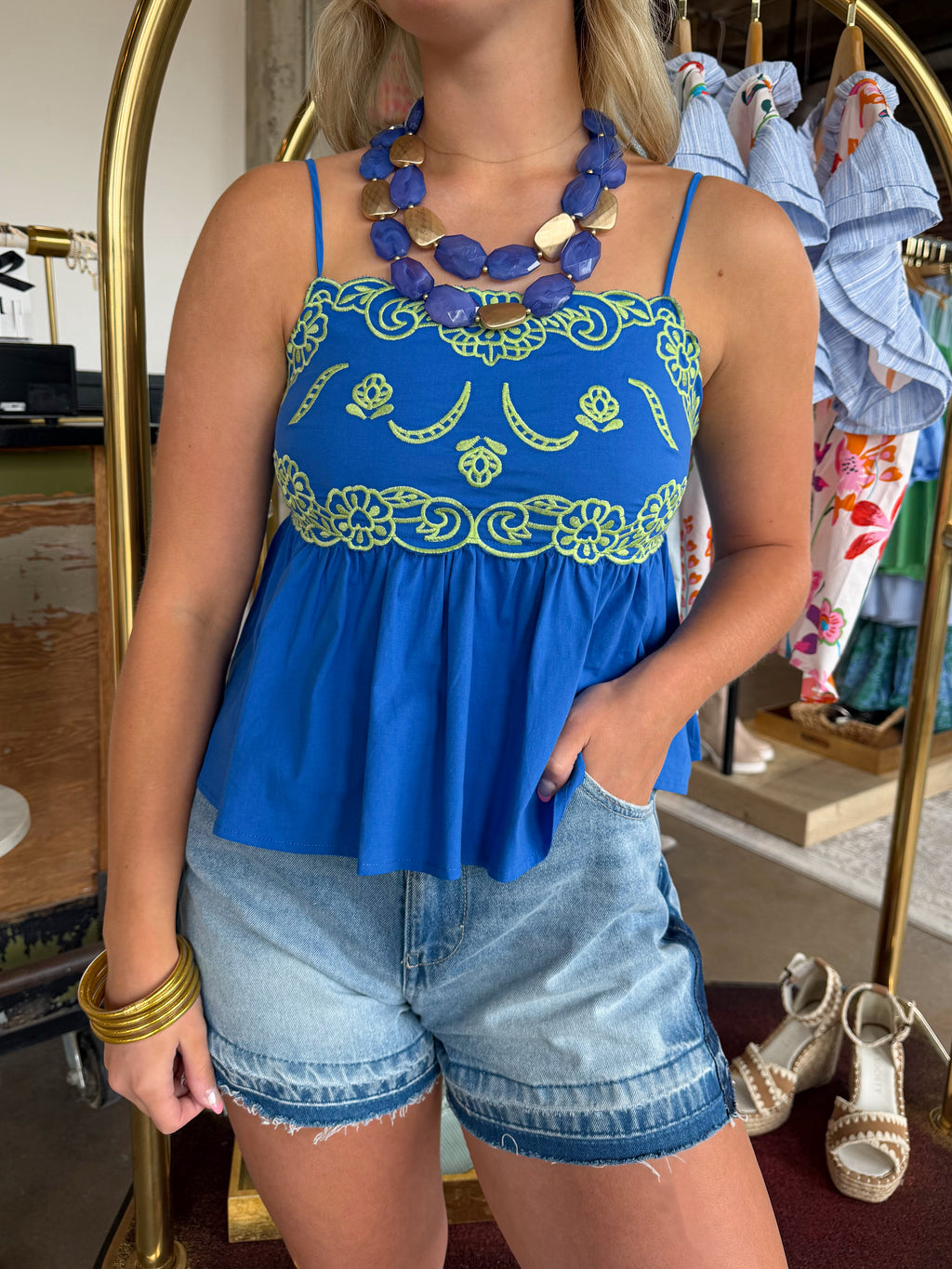 Spring Lilies Top