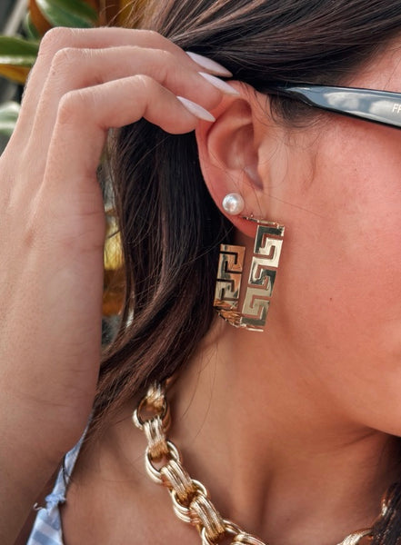 The Fendi and Fun Earring