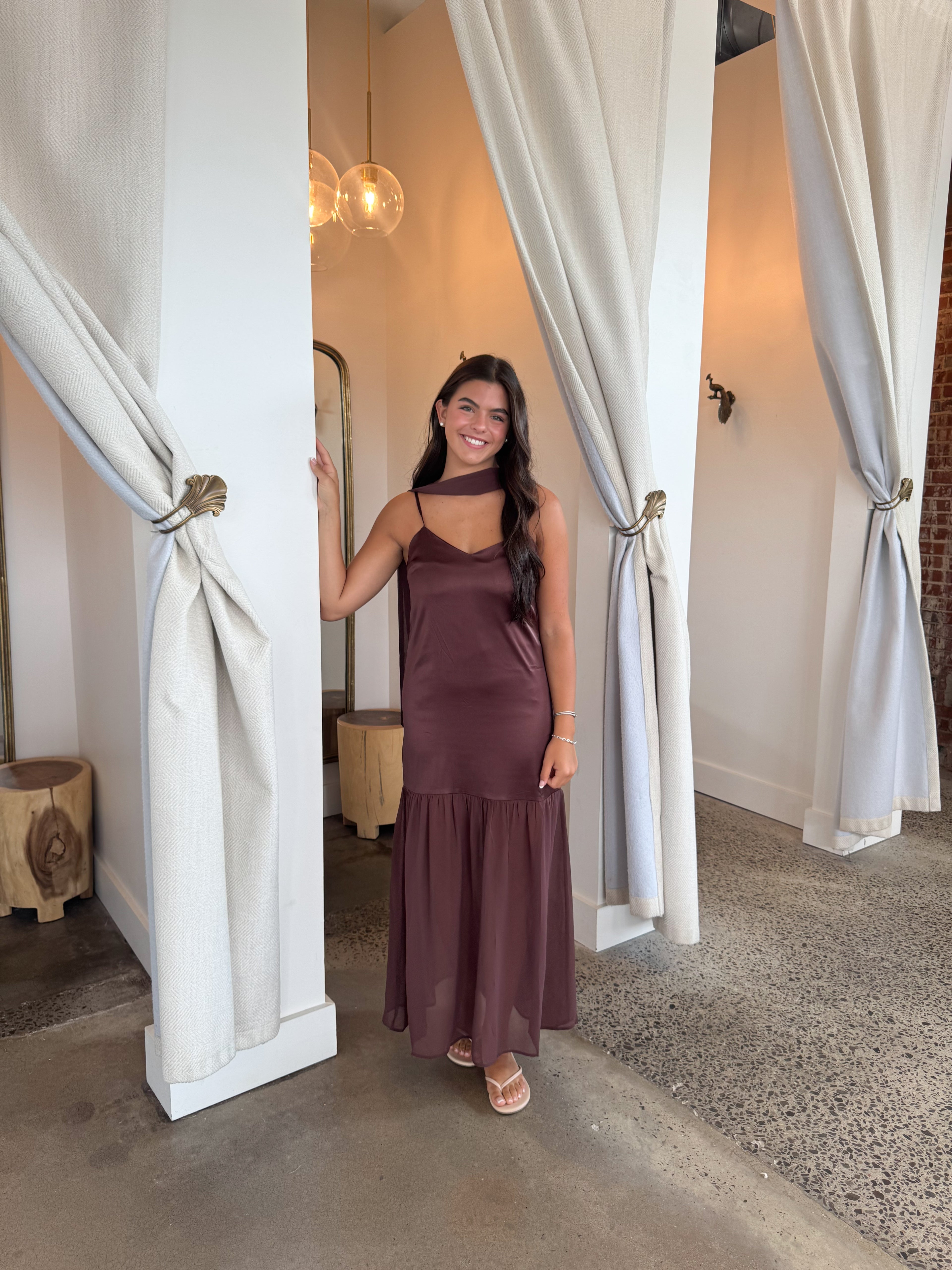 Mocha Melody Dress