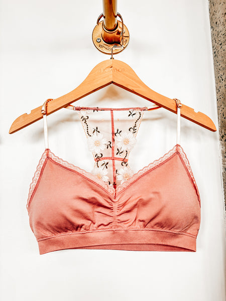 Clair Floral Lace Bralette