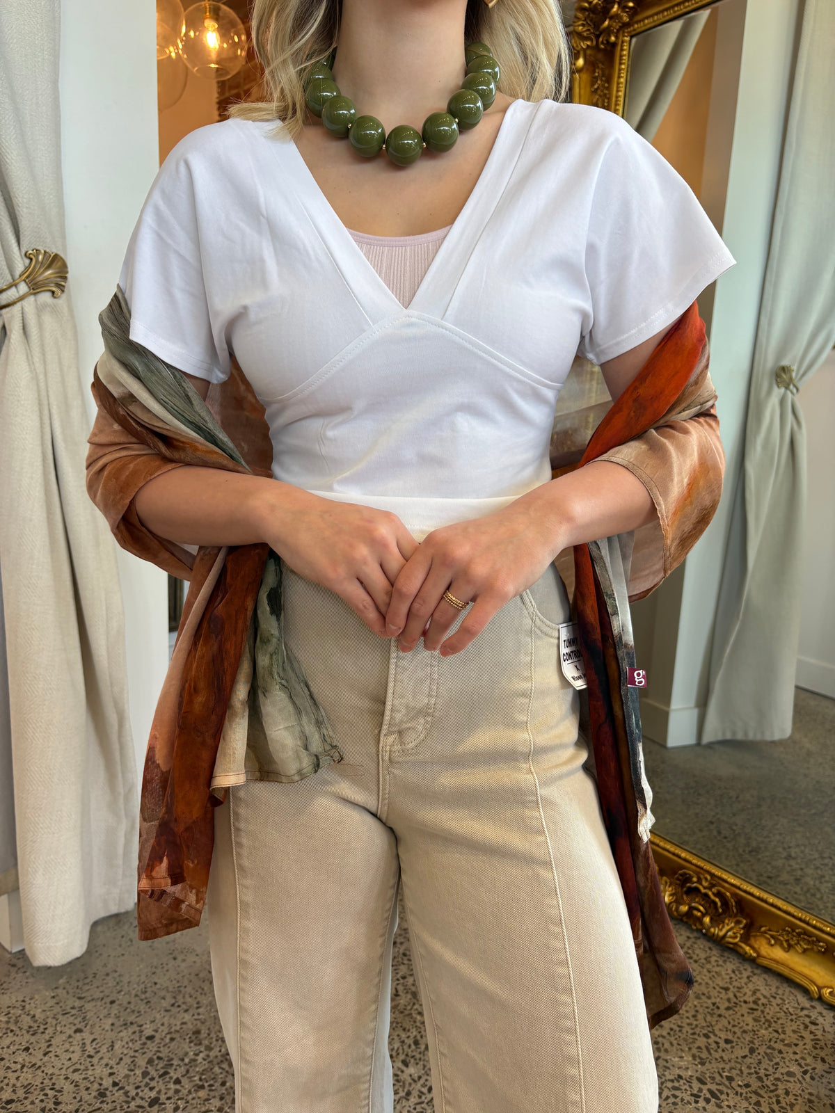 Marble Wrap Scarf