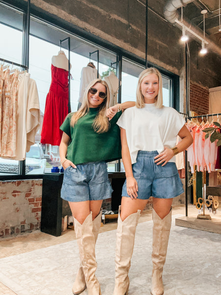 Madilene Denim Shorts