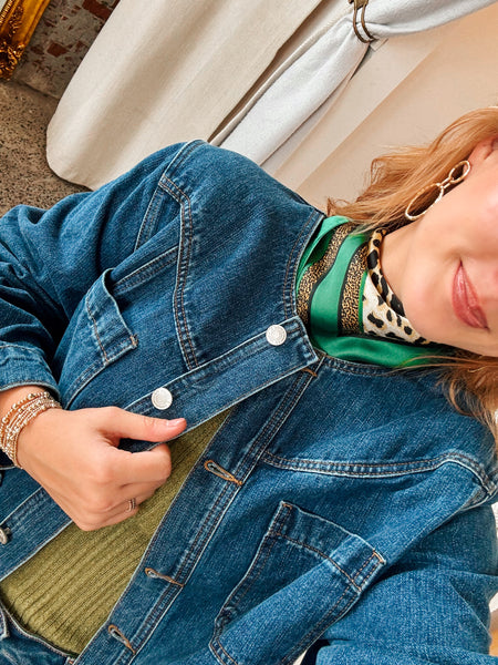 Still Into You Denim Jacket