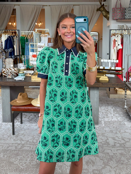 The Savoy Print Dress