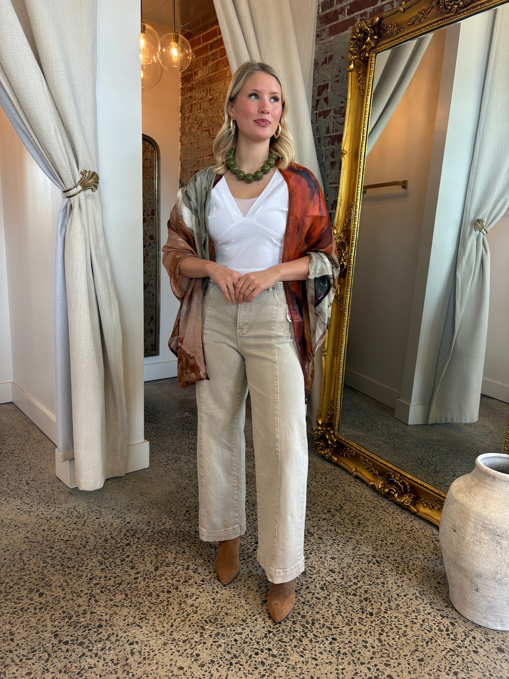 Marble Wrap Scarf