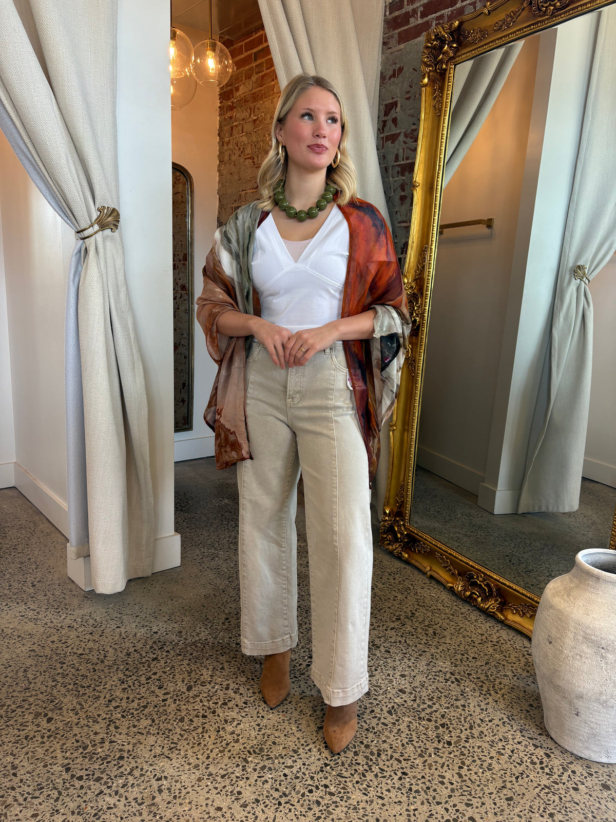 Marble Wrap Scarf