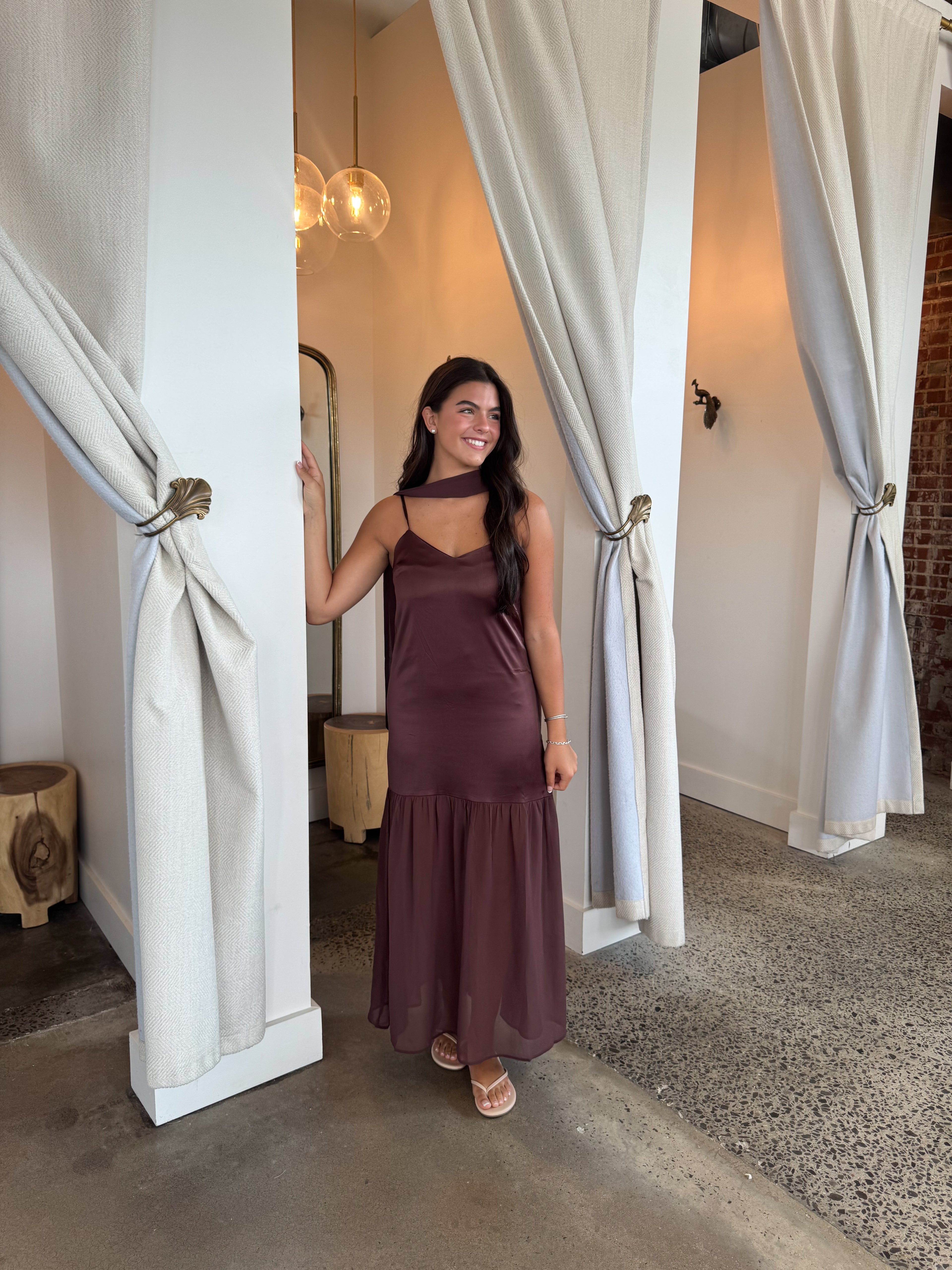 Mocha Melody Dress