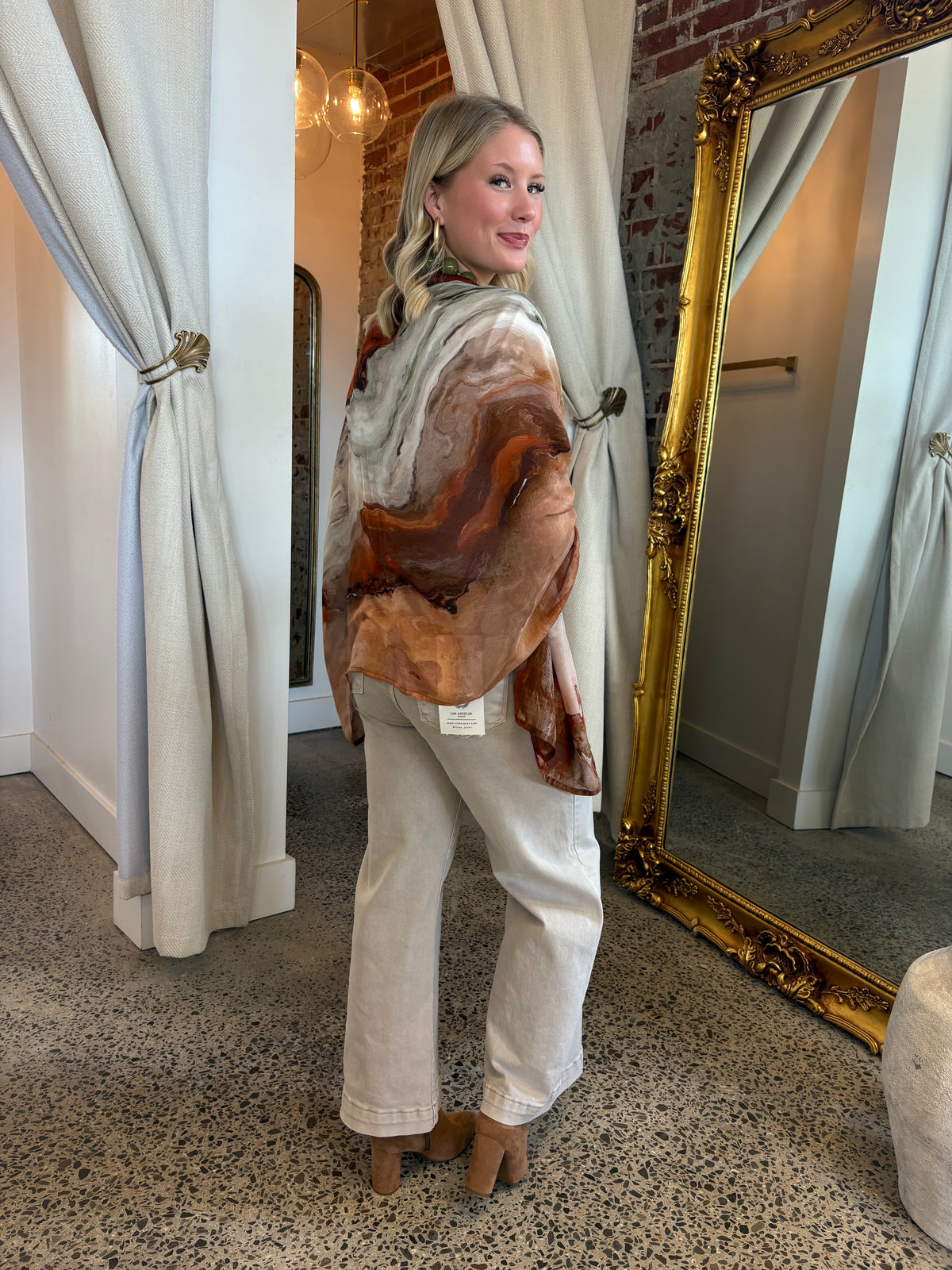 Marble Wrap Scarf