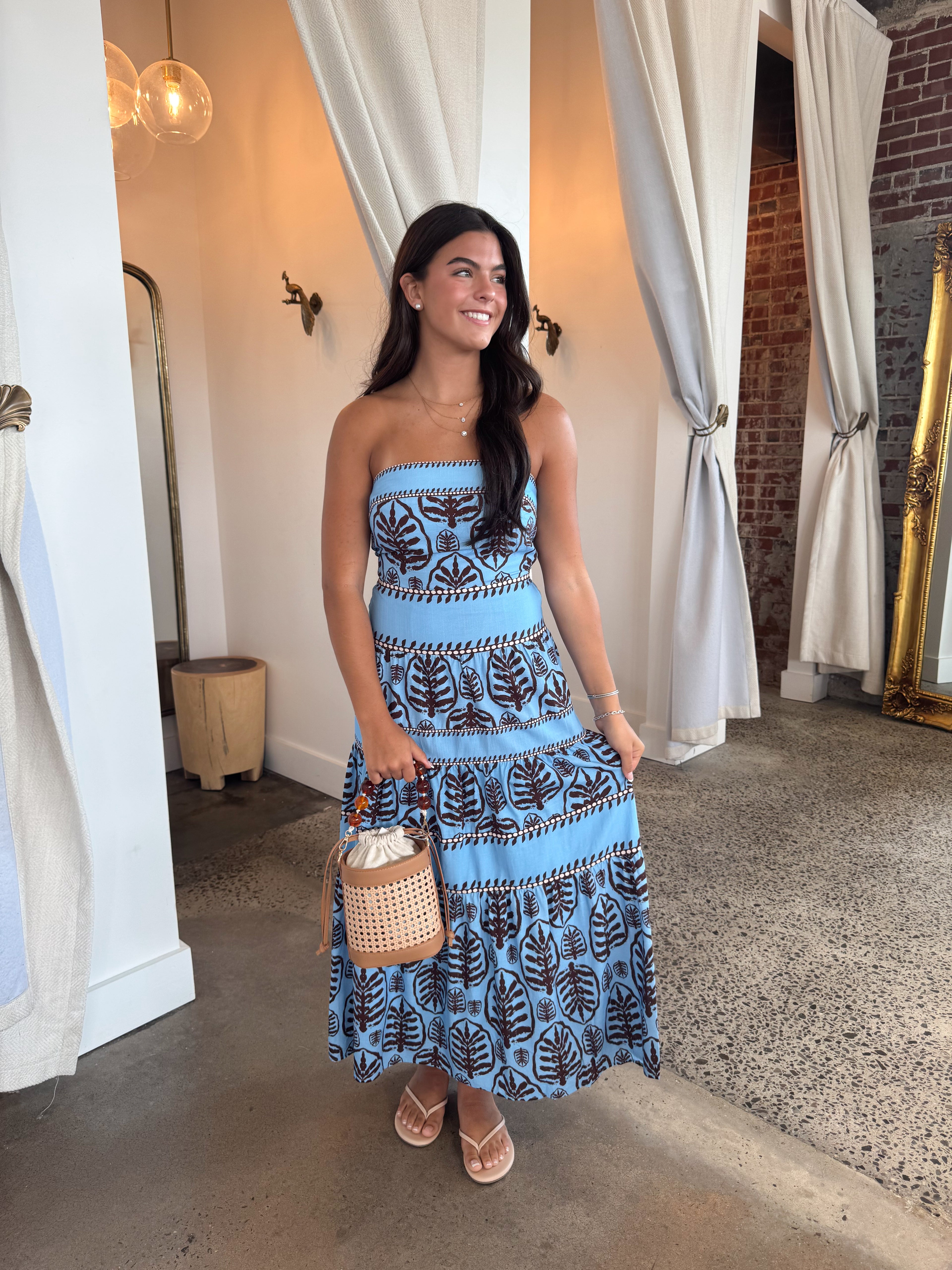 Sapphire Canopy Dress