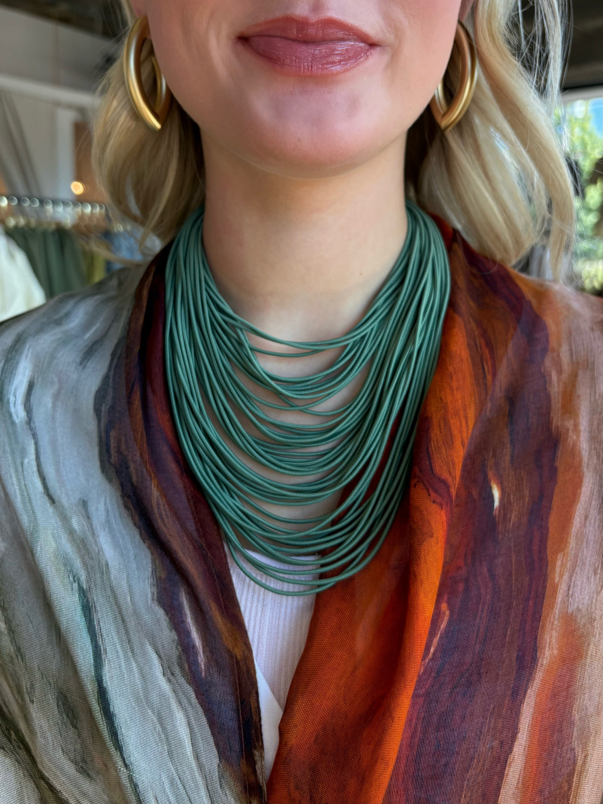 Rachel Fringe Necklace