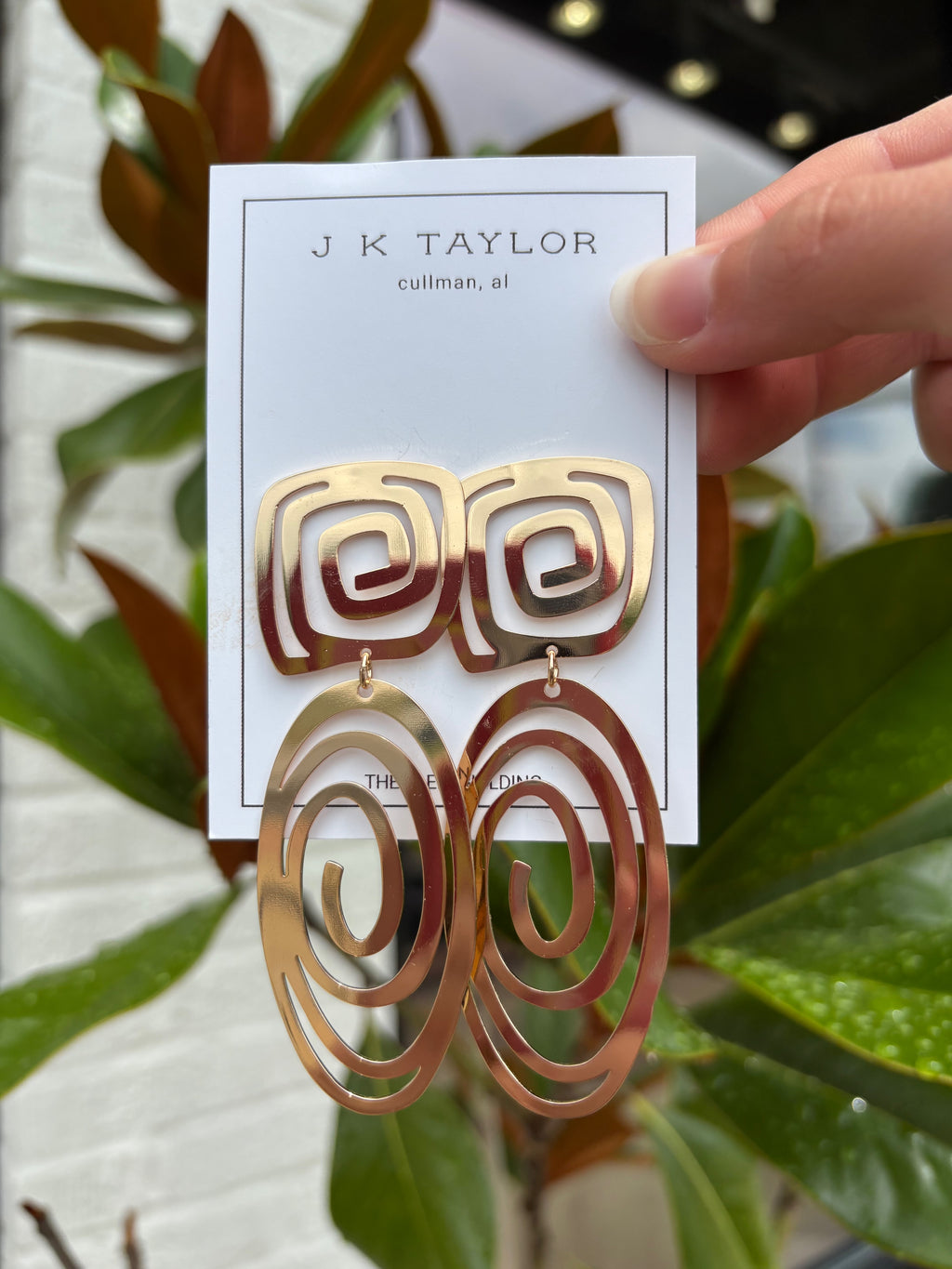 Golden Muse Earrings
