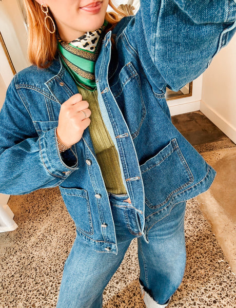 Still Into You Denim Jacket