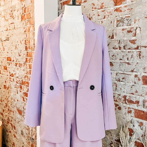 Hold On Blazer Set