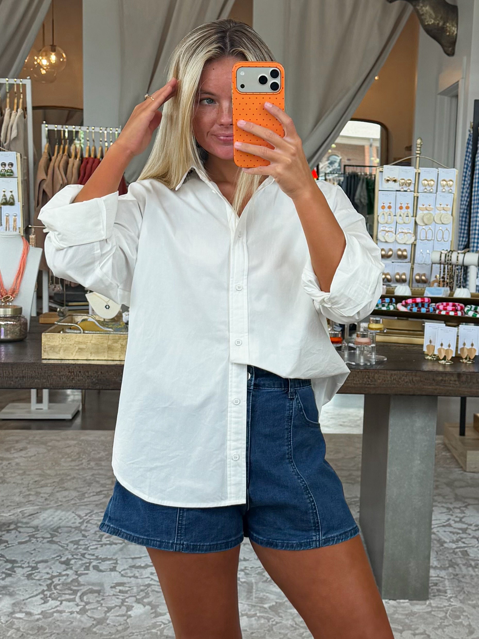 So Classic Button Up