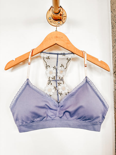 Clair Floral Lace Bralette