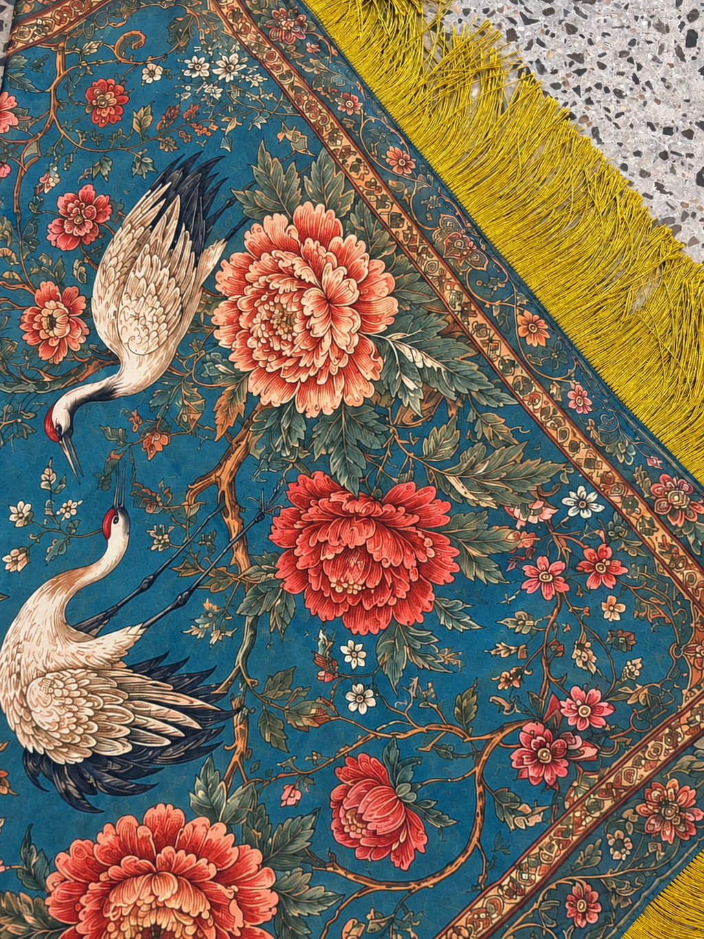 Secret Garden Fringe Scarf