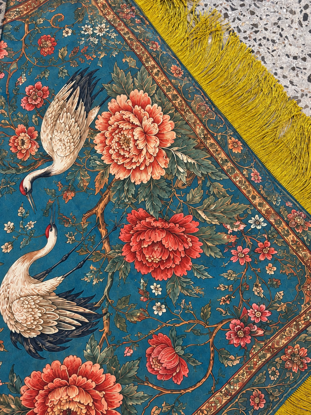 Secret Garden Fringe Scarf
