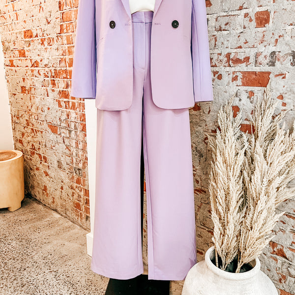 Hold On Blazer Set