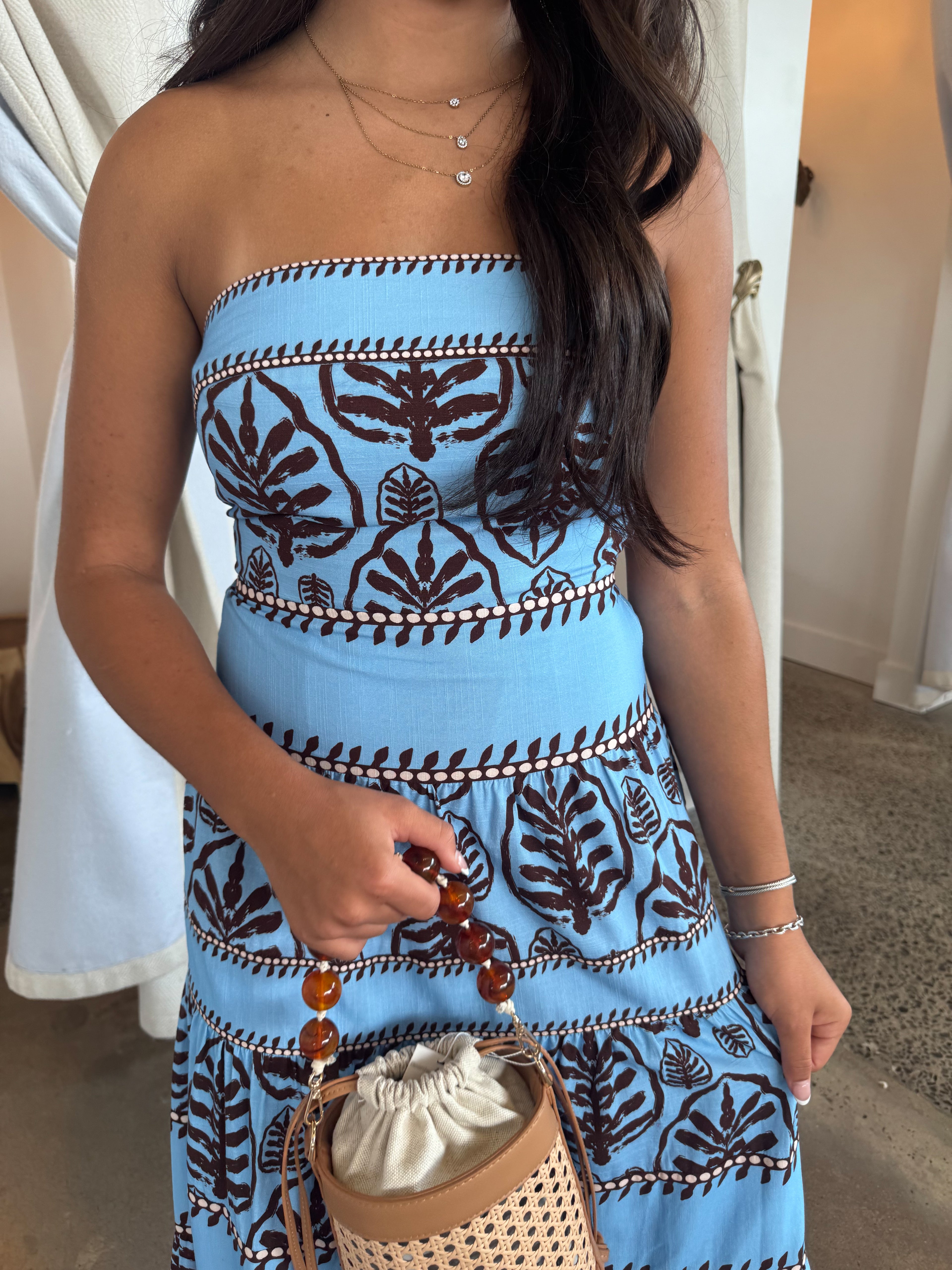 Sapphire Canopy Dress