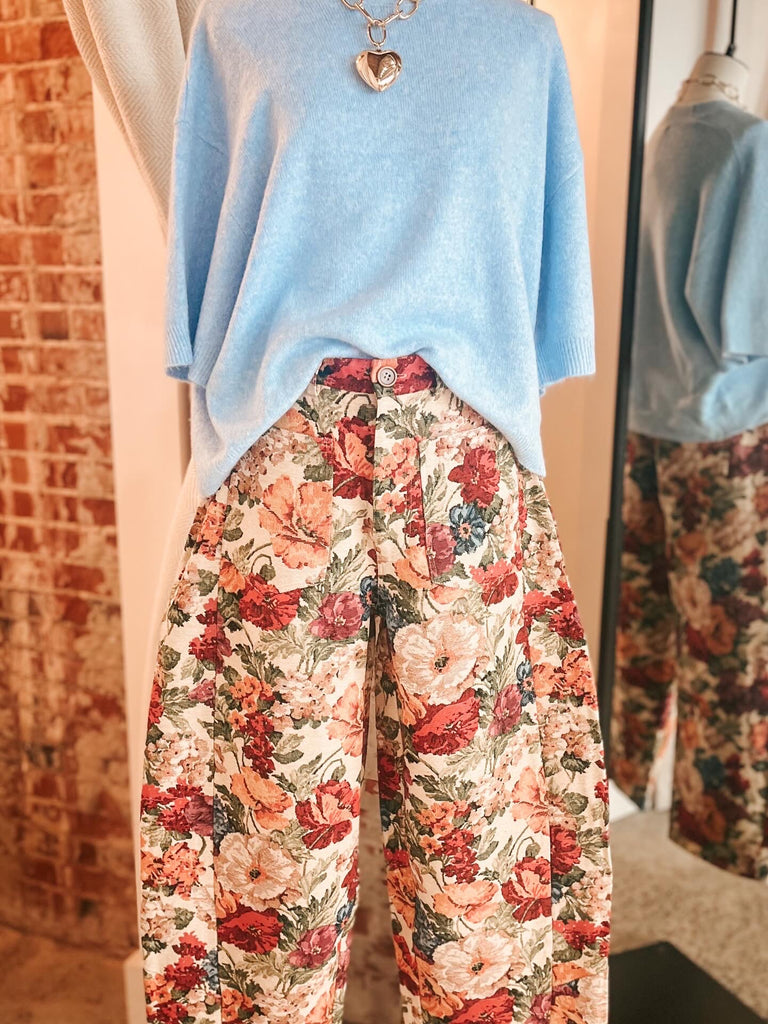 In The Garden Barrel Pants
