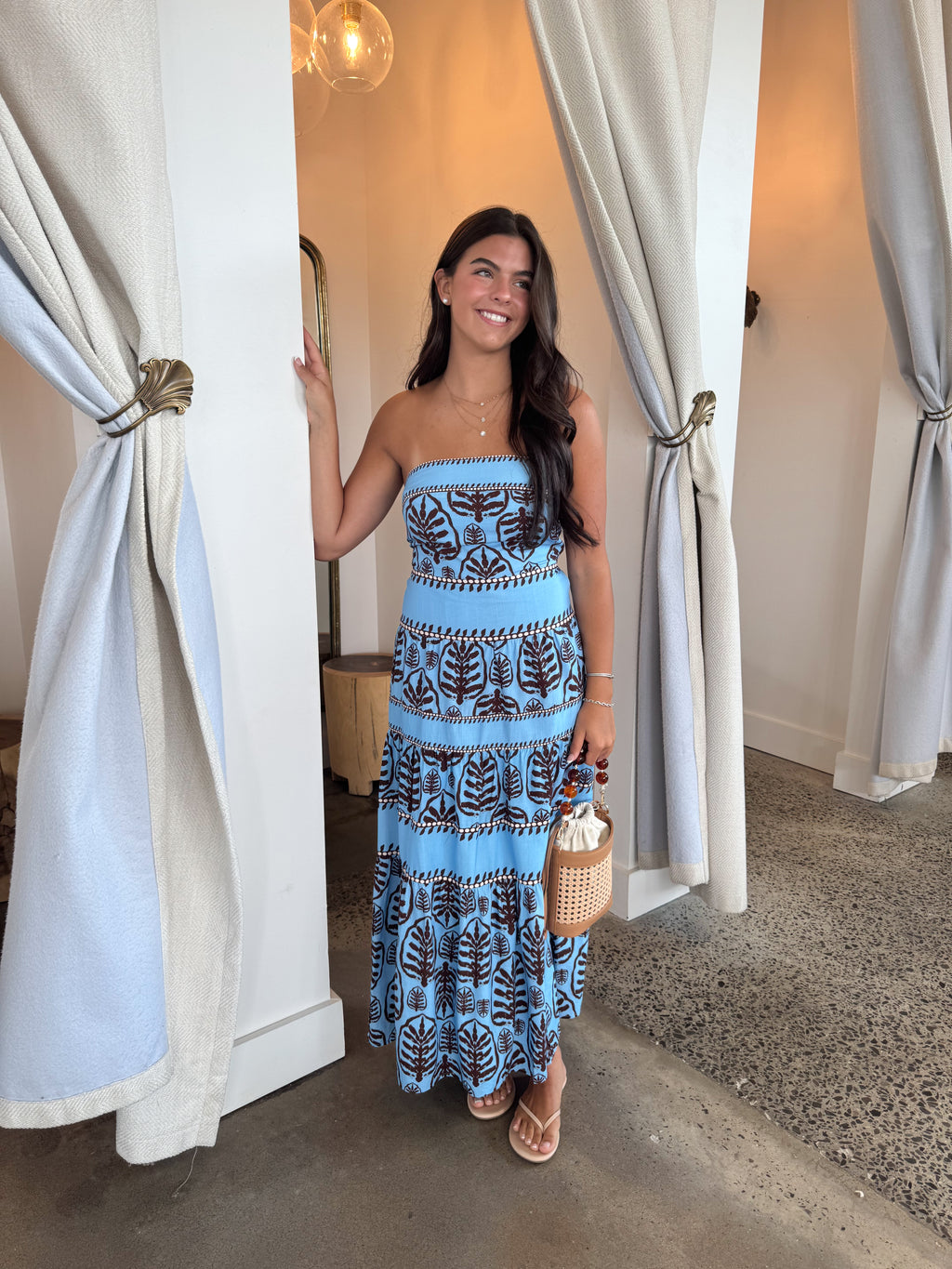 Sapphire Canopy Dress