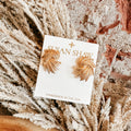 Susan Shaw Feathered Clip On Studs