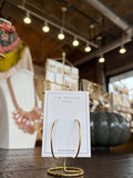 Aurelia Gold Hoop Earrings