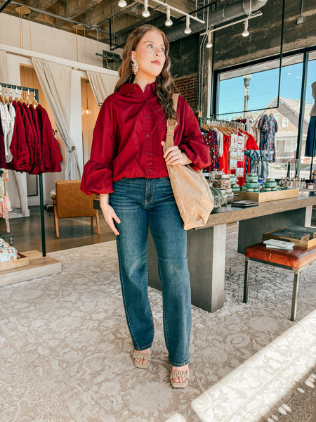 Kaleigh Puff Sleeve Blouse