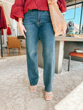 Kamden Mid Rise Straight Leg Jeans