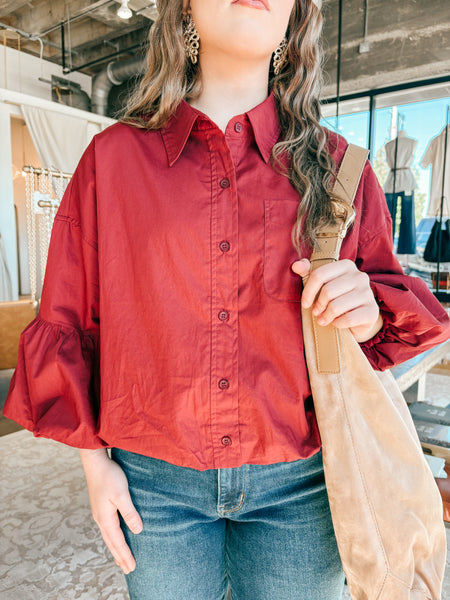 Kaleigh Puff Sleeve Blouse