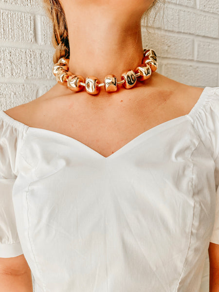 Golden Treasure Necklace