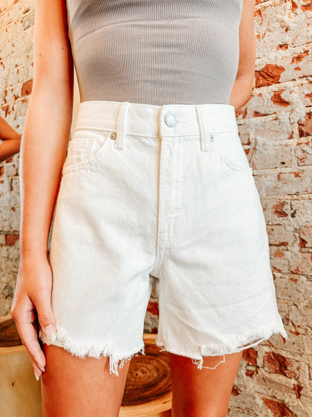 High Rise Boyfriend Short