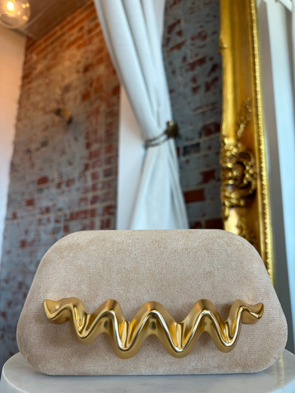 Sculpted Elegance Purse