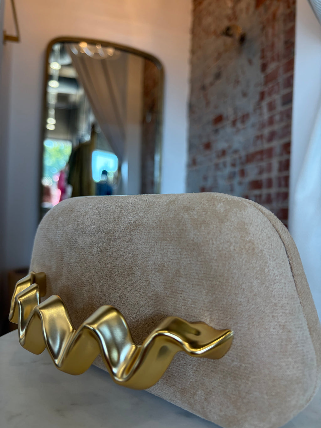 Sculpted Elegance Purse