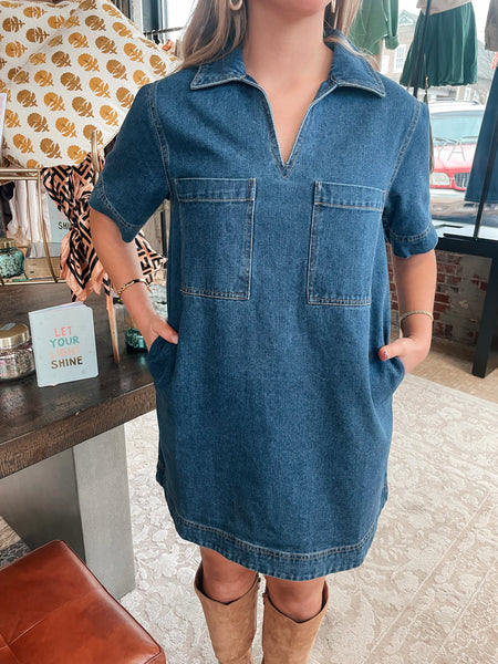 Denim For Days Dress