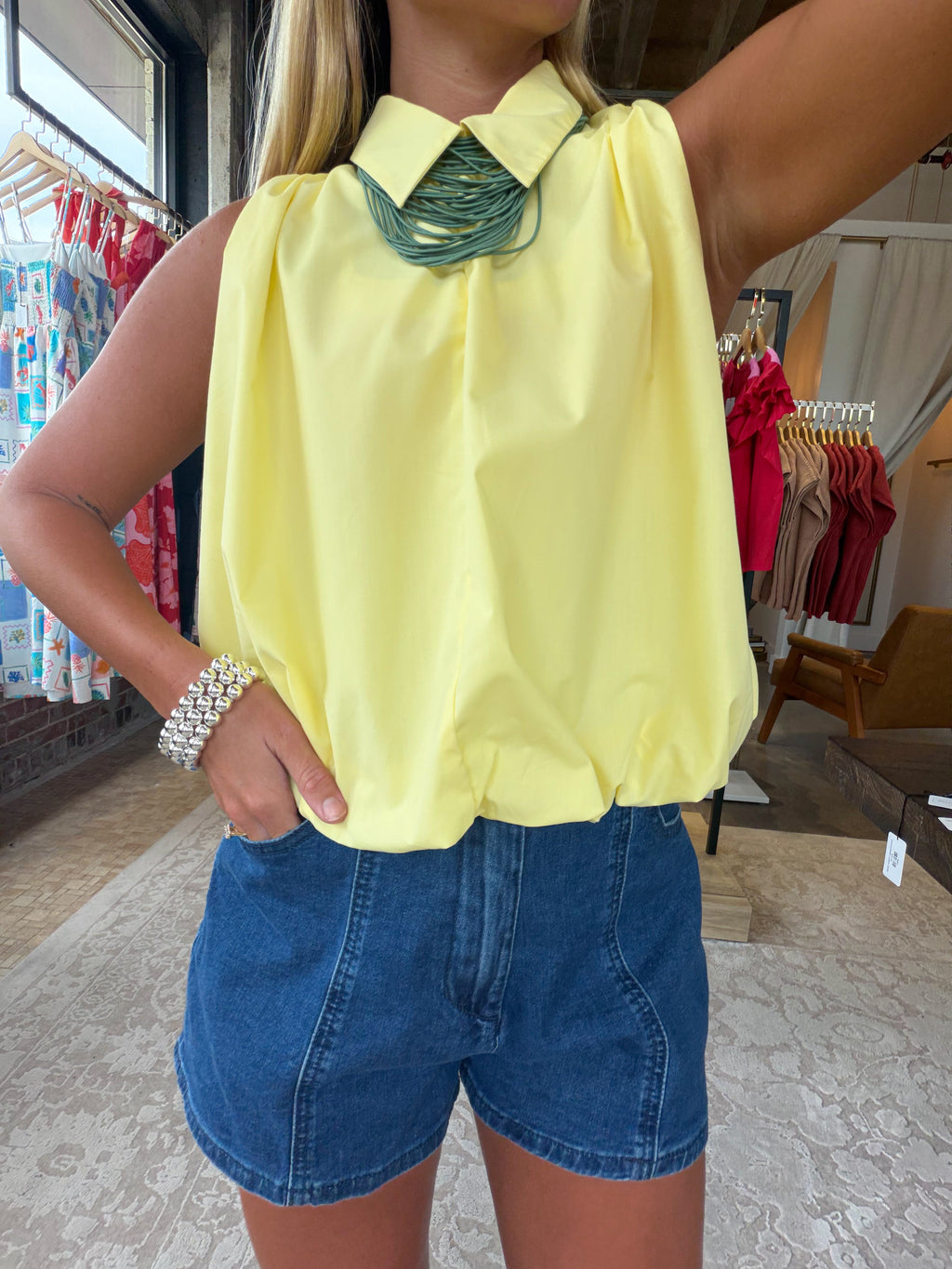 Lemon Picking Blouse