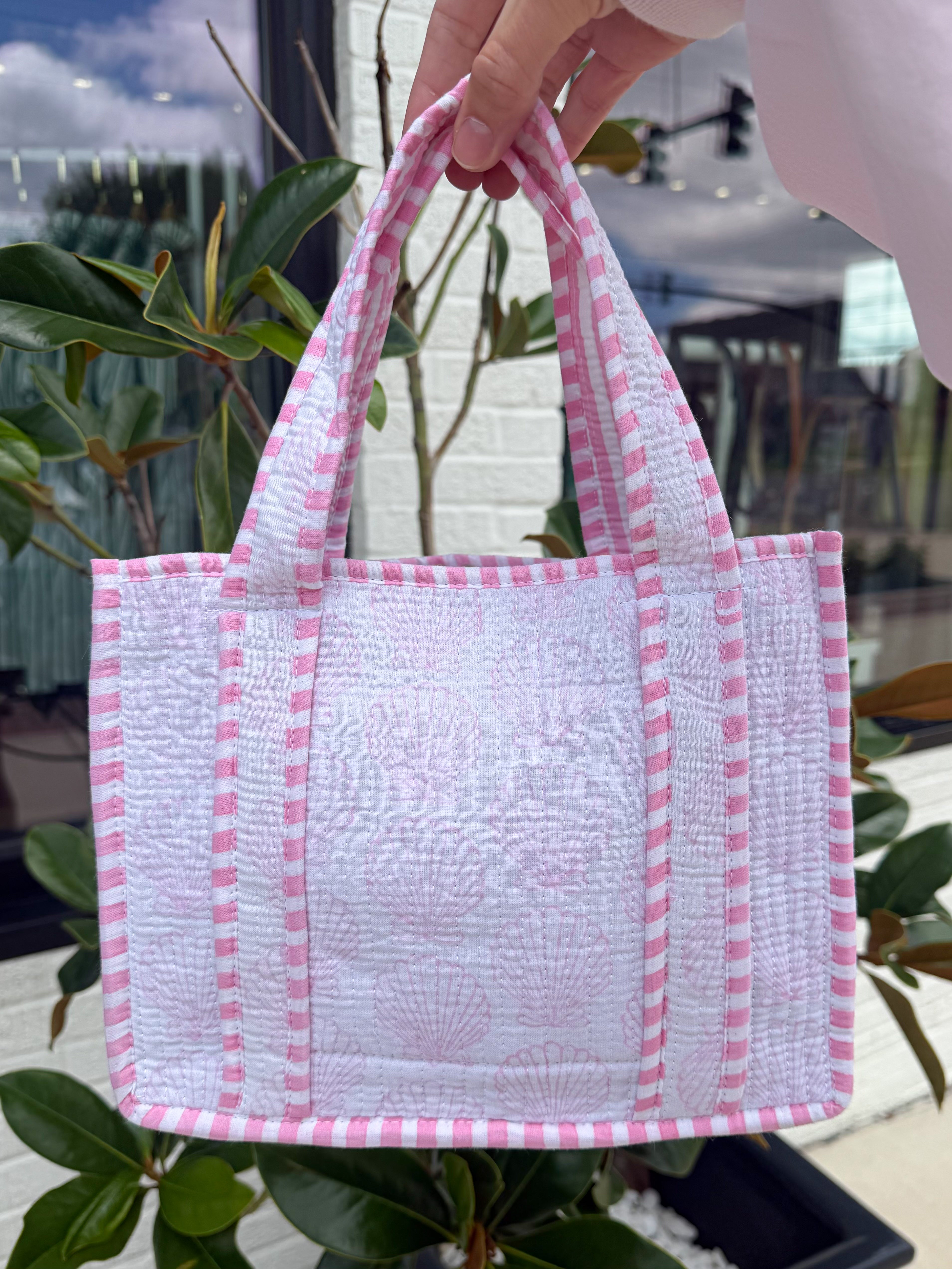 Pink Sea Mini Tote