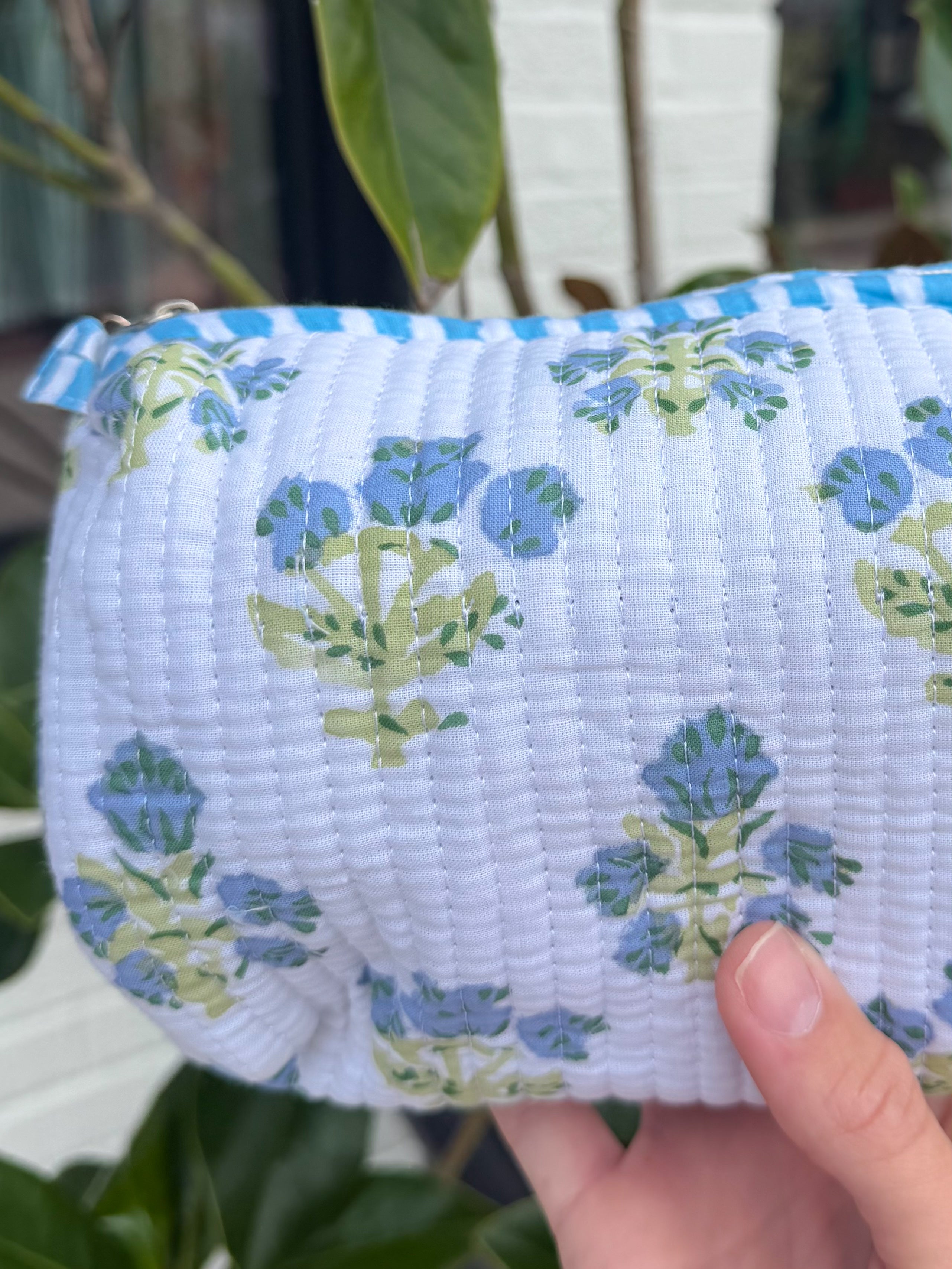 Wildflower Cosmetic Pouch