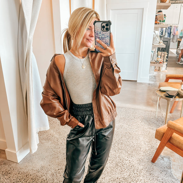 Night Cruising Leather Jacket