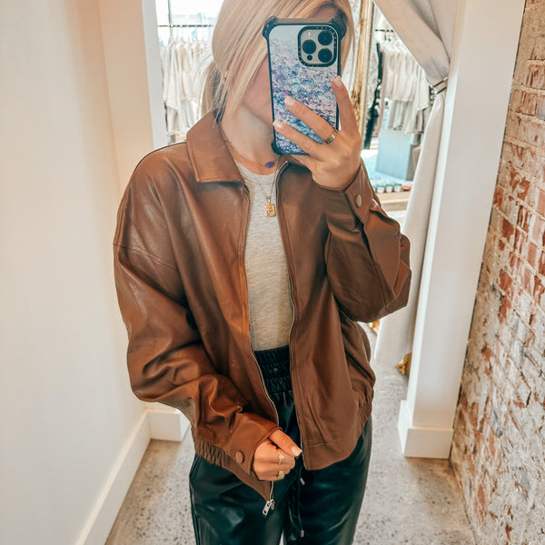 Night Cruising Leather Jacket