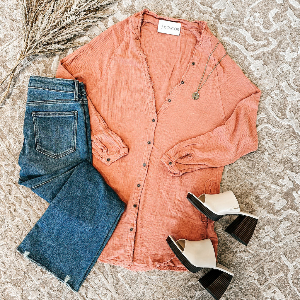 The Miley Button Down