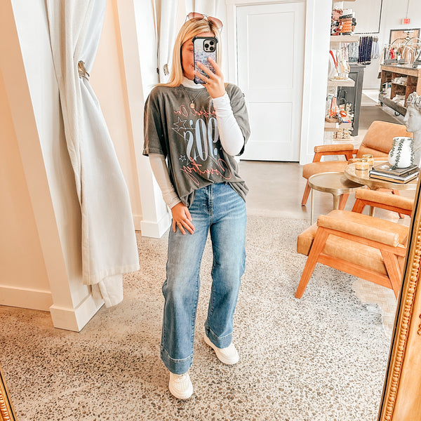 The Megan Wide Leg Jean