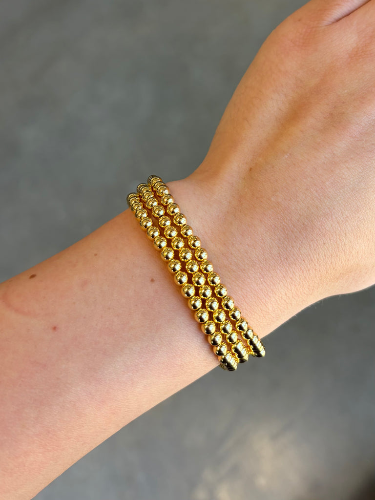Splendid Iris Gold Plated Bracelet