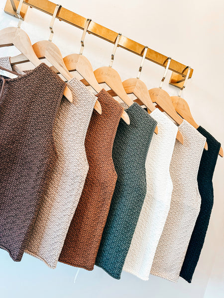 Kyndall Sweater Tie Vest