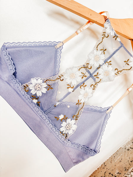 Clair Floral Lace Bralette