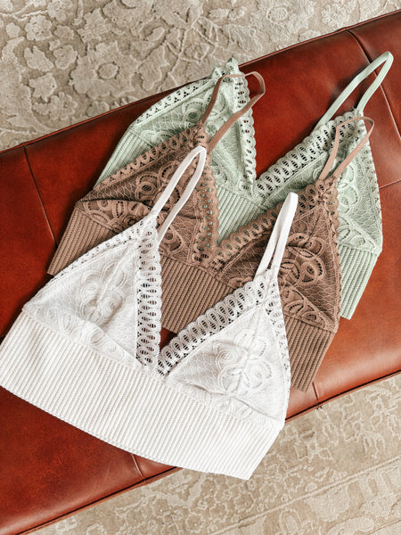 Lace Longline Bralette