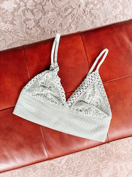 Lace Longline Bralette