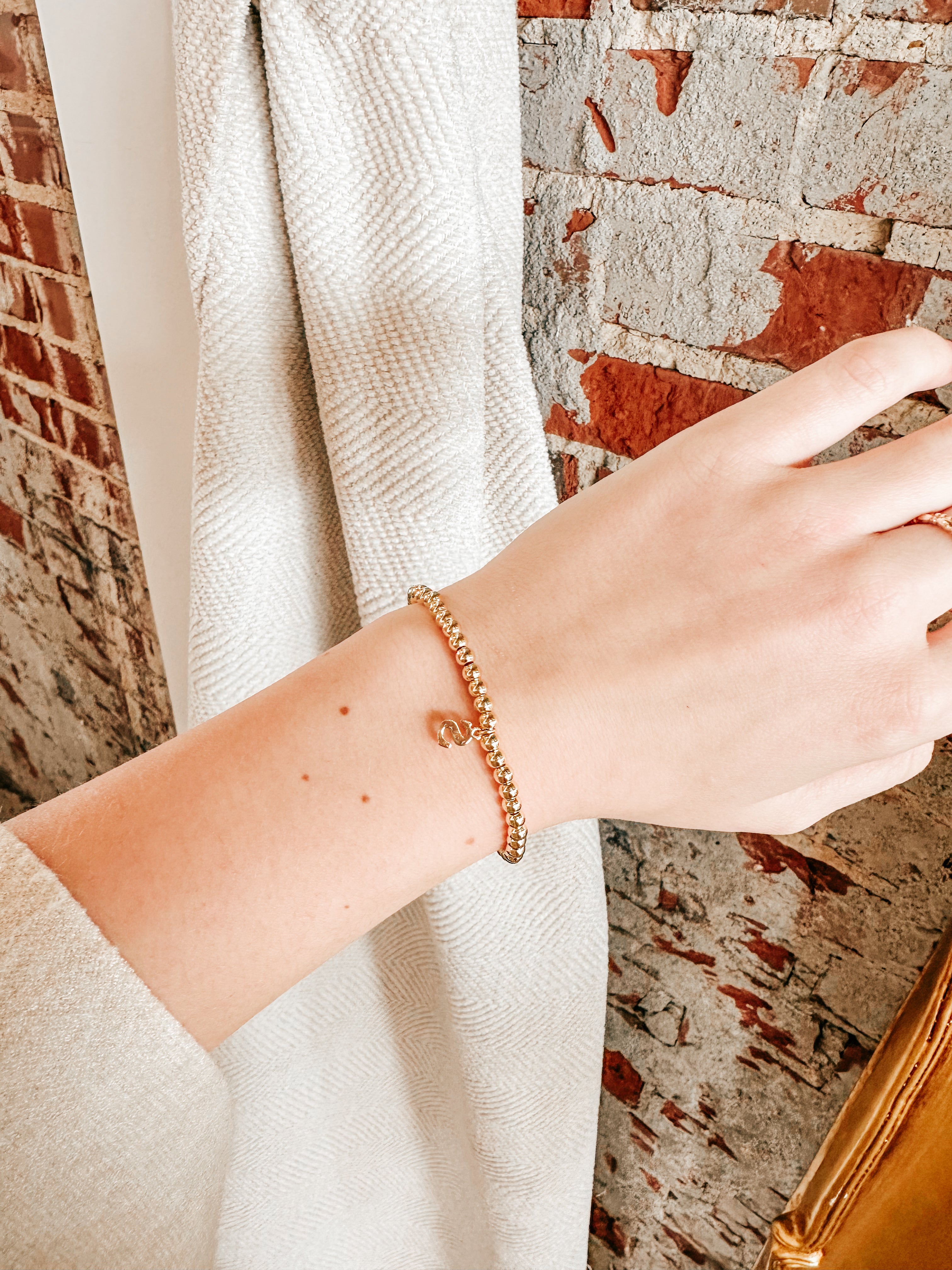 Marlyn Schiff Initial Bracelet